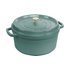 Staub 26cm (5.2L) Round Cocotte Eucalyptus