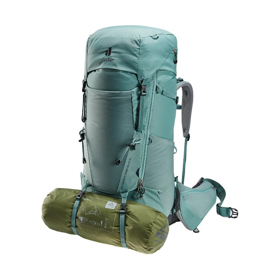 Deuter Aircontact Core 55+10 SL Trekking Backpack Jade-Graphite Jade-Graphite