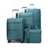 Caselite Ultra 4 Piece Softside Luggage Set Teal