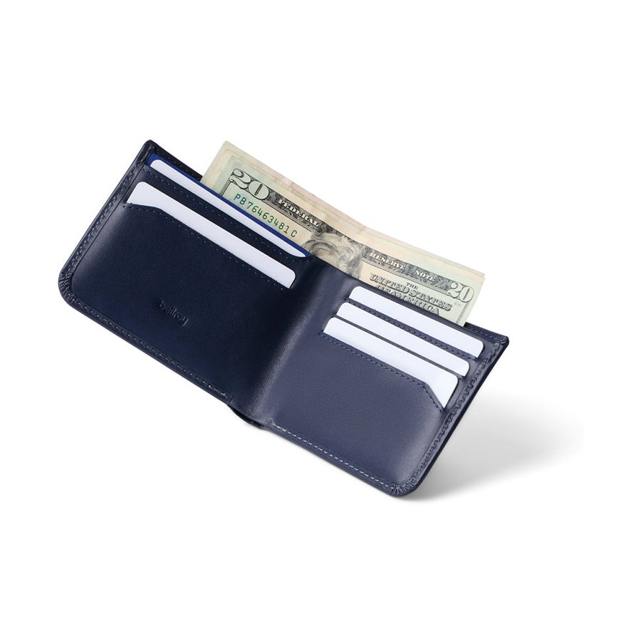 Bellroy RFID Hide & Seek LO Leather Wallet Navy Navy