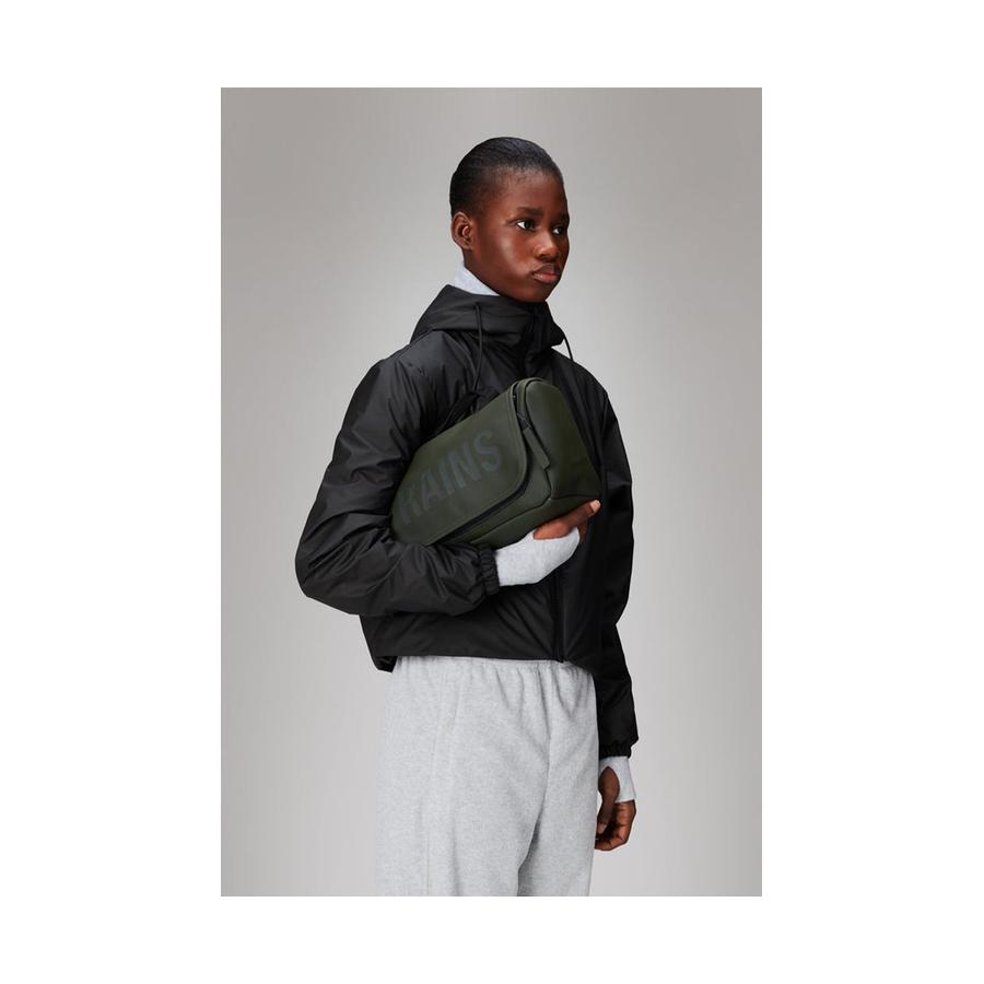 Rains Texel Wash Bag Green Green