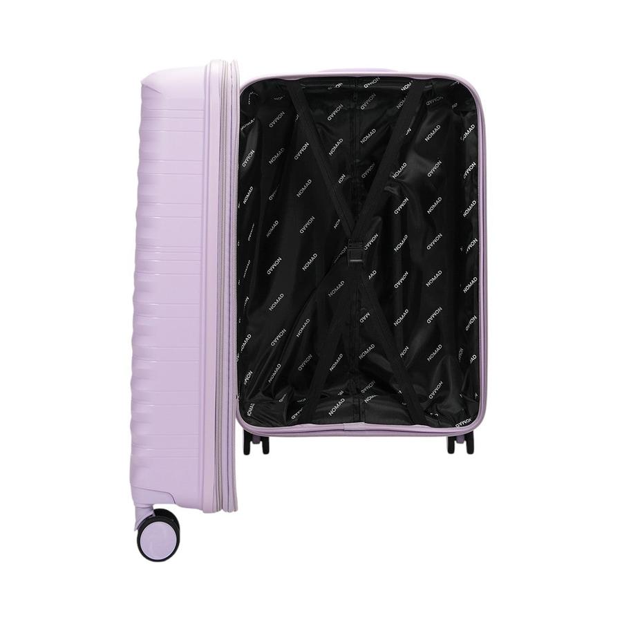 Nomad Discover 65cm Hardside Checked Suitcase Light Purple Light Purple