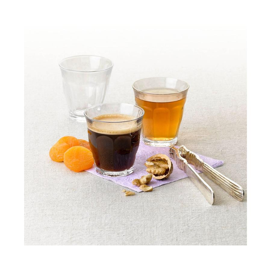 Duralex Picardie 130ml Tumbler Set of 6 Clear Clear