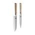 Miyabi Birchwood Santoku & Shotoh Knife Set Natural