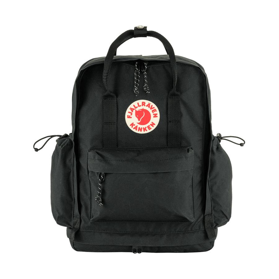 Fjallraven Kanken Outlong Day Backpack Black Black