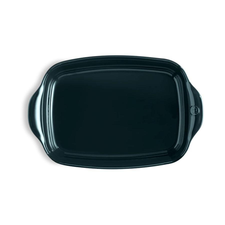 Emile Henry Large Rectangular Oven Dish Blue Ocean Blue Ocean
