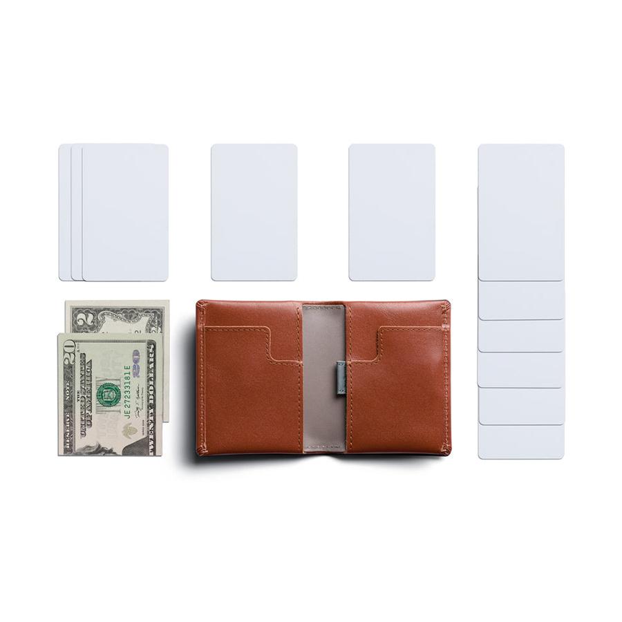 Bellroy Slim Sleeve Leather Wallet Sienna Sienna