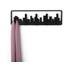 Umbra Skyline 5 Wall Mounted Hooks Black