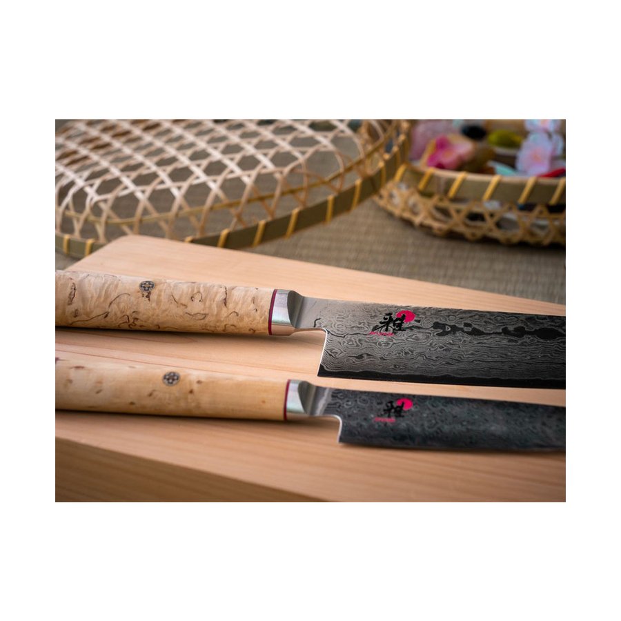 Miyabi Birchwood Santoku & Shotoh Knife Set Natural Natural