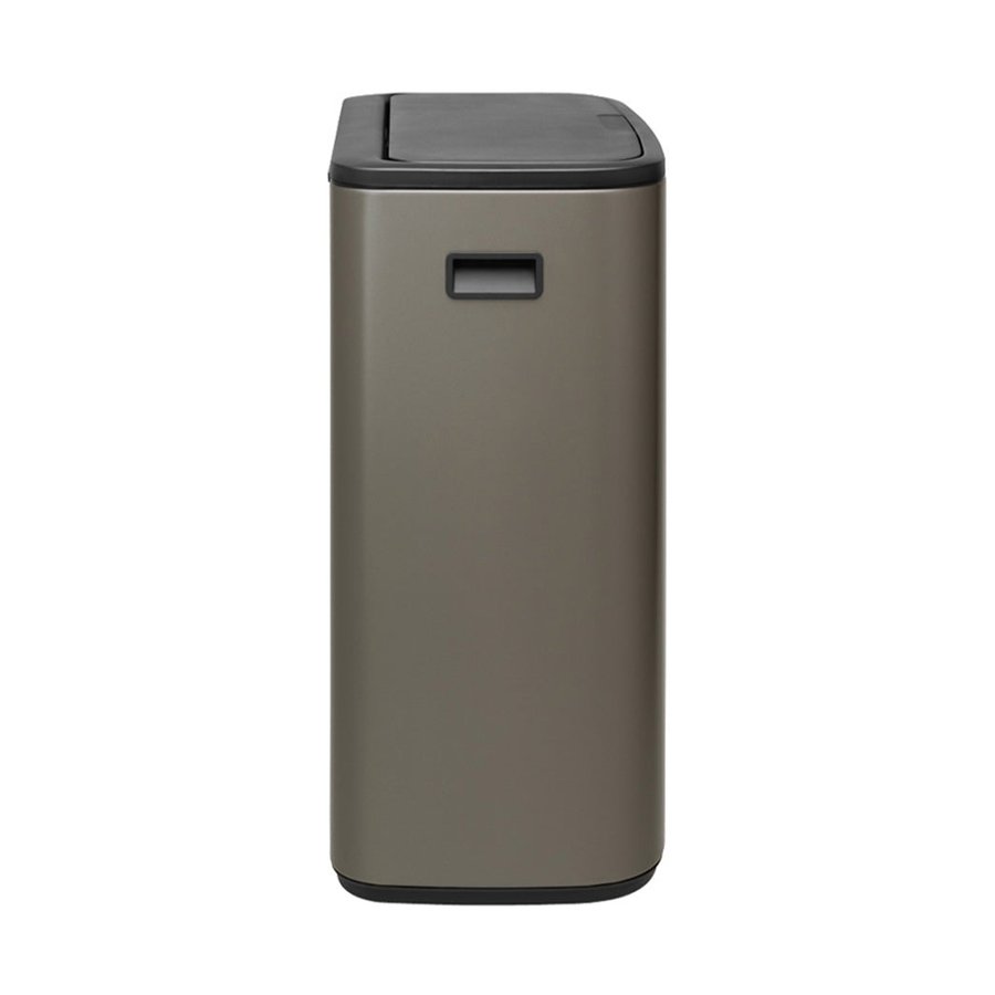 Brabantia Bo Touch Bin (2 x 30L) Platinum Platinum