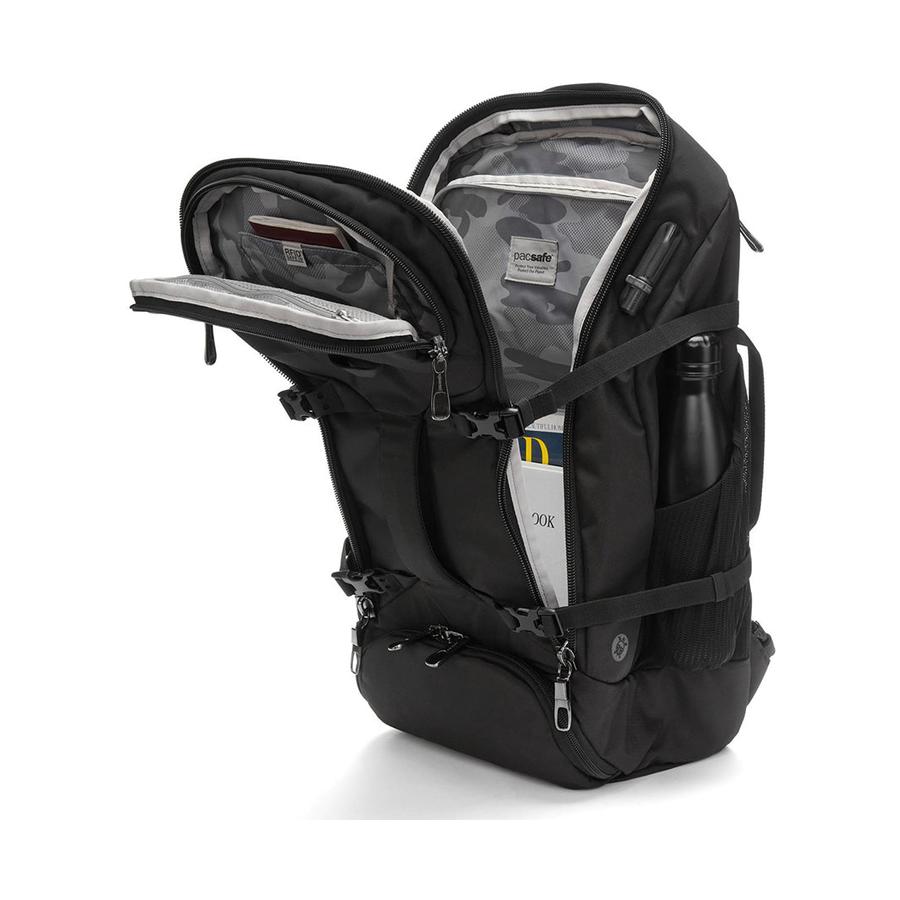 Pacsafe EXP35 Anti-Theft Travel Backpack Black Black