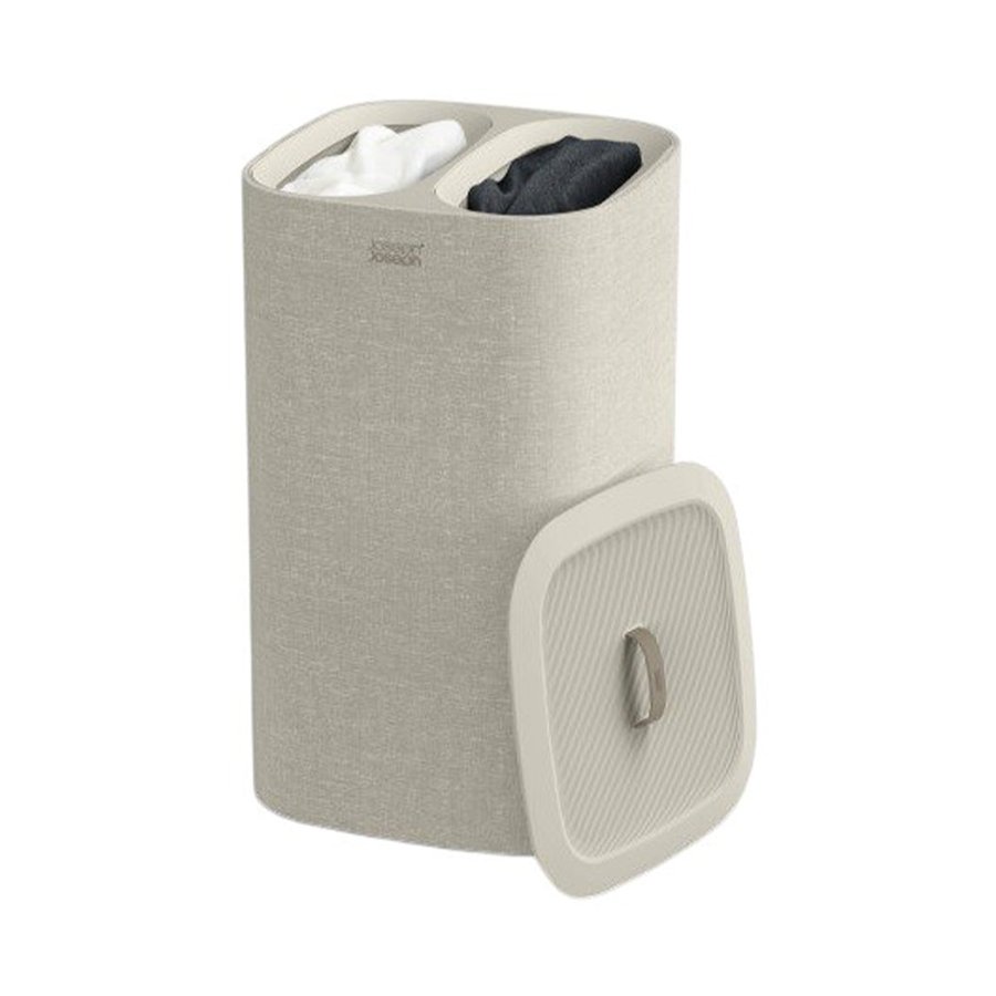 Joseph Joseph Tota 60L Laundry Separation Basket Ecru Ecru