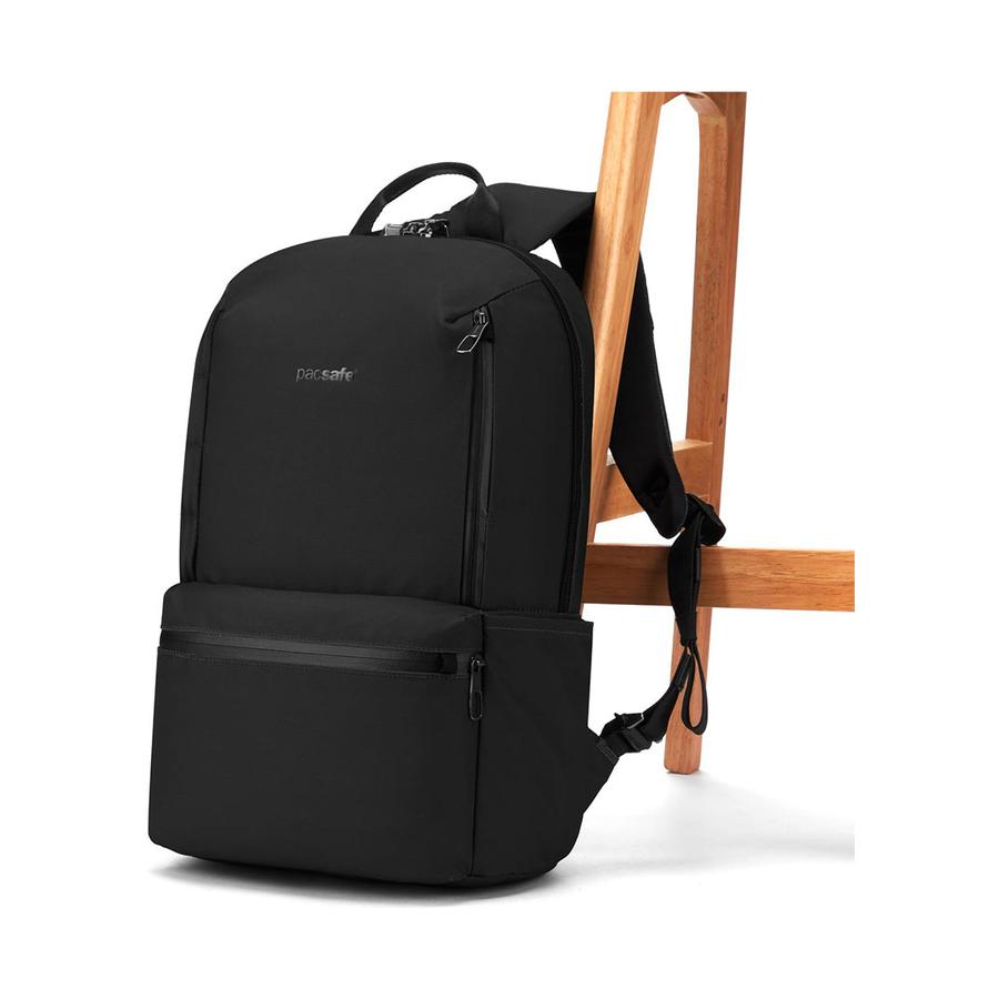Pacsafe Metrosafe X 20L Anti-Theft Backpack Black Black