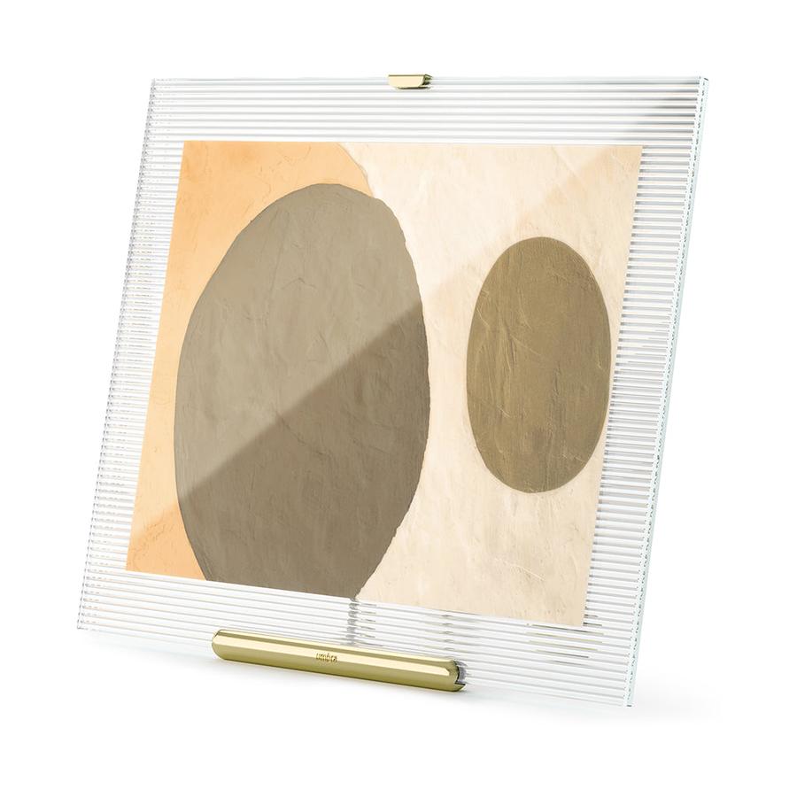 Umbra Flute 20 x 25cm Picture Frame Brass Brass