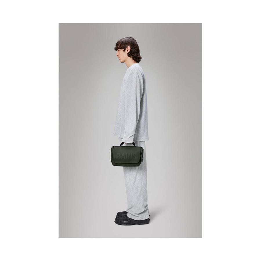 Rains Texel Wash Bag Green Green
