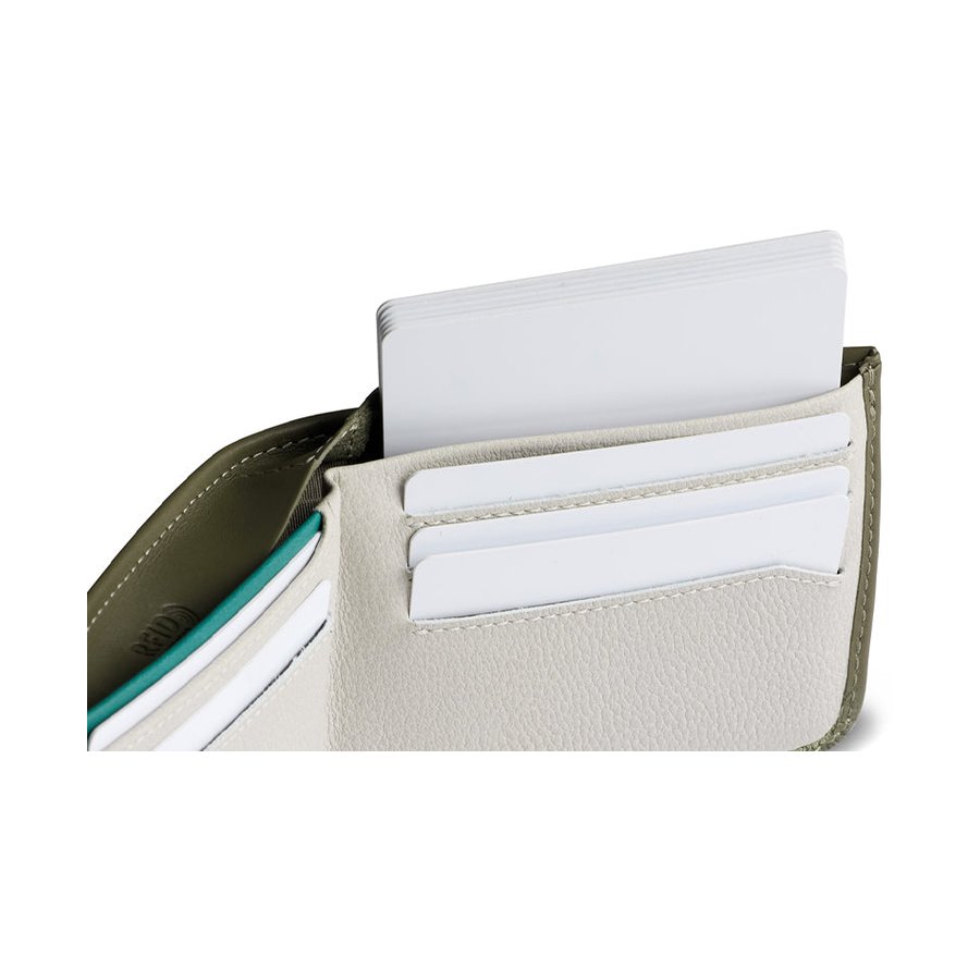 Bellroy RFID Hide & Seek LO Leather Wallet Willow Willow