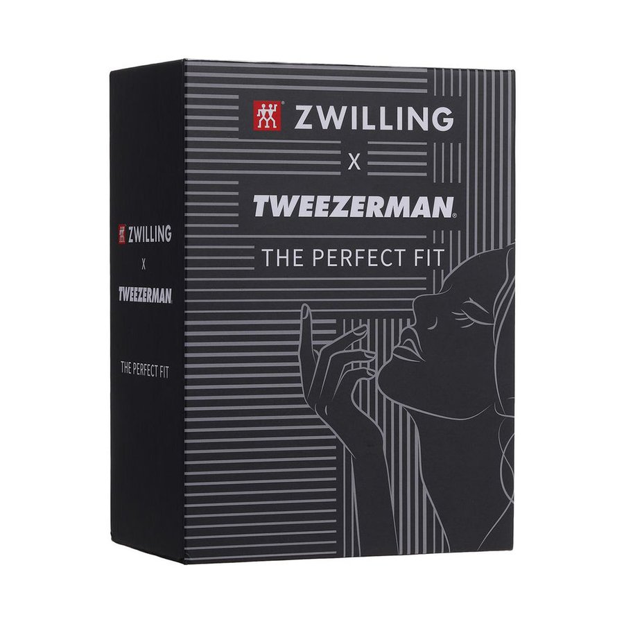 Zwilling x Tweezerman The Perfect Fit 4pc Set Stainless Steel Stainless Steel