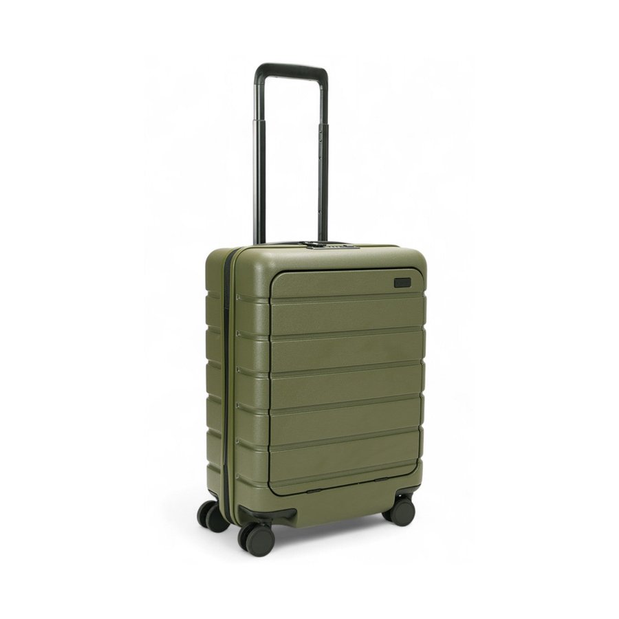 Explorer Arlo Pro 52cm Front Access Hardside Carry-On Suitcase Evergreen Evergreen