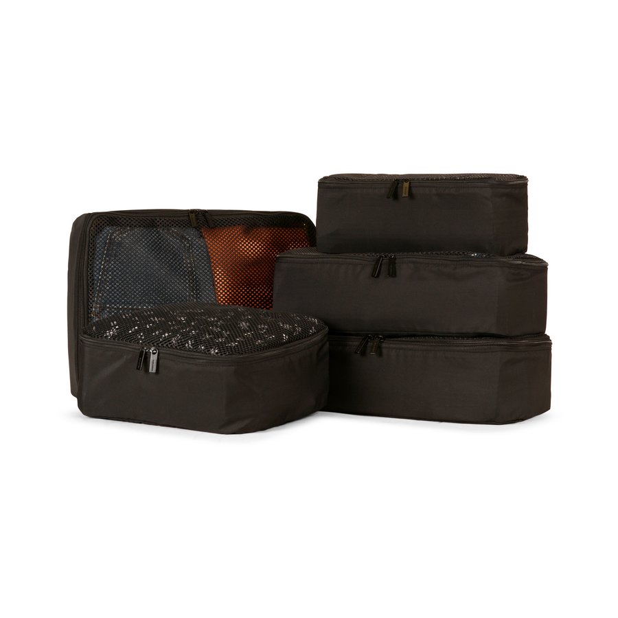 Explorer Large Luna-Air Packing Cube Set Black Black