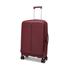 Caselite Venture 66cm Top Open Hardside Checked Suitcase Dark Red
