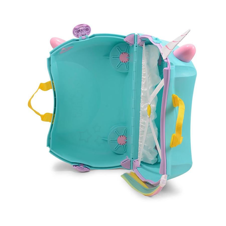 Trunki Una The Unicorn Kids Suitcase Aqua Aqua