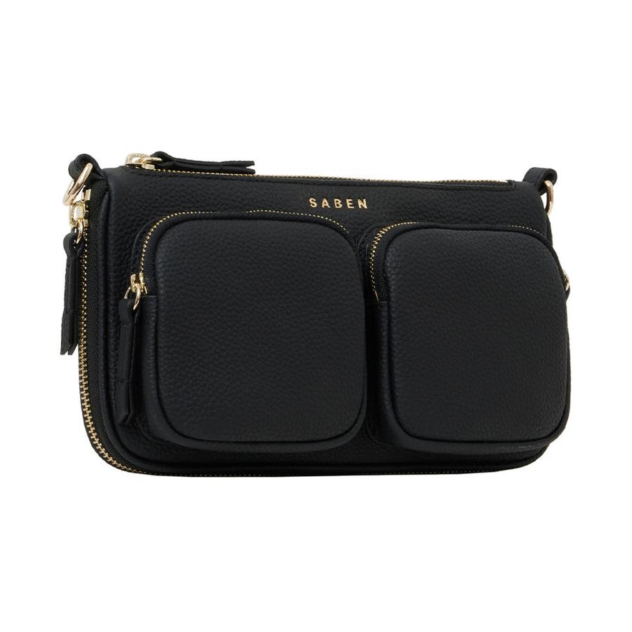 Saben Nina Crossbody Bag Black Black