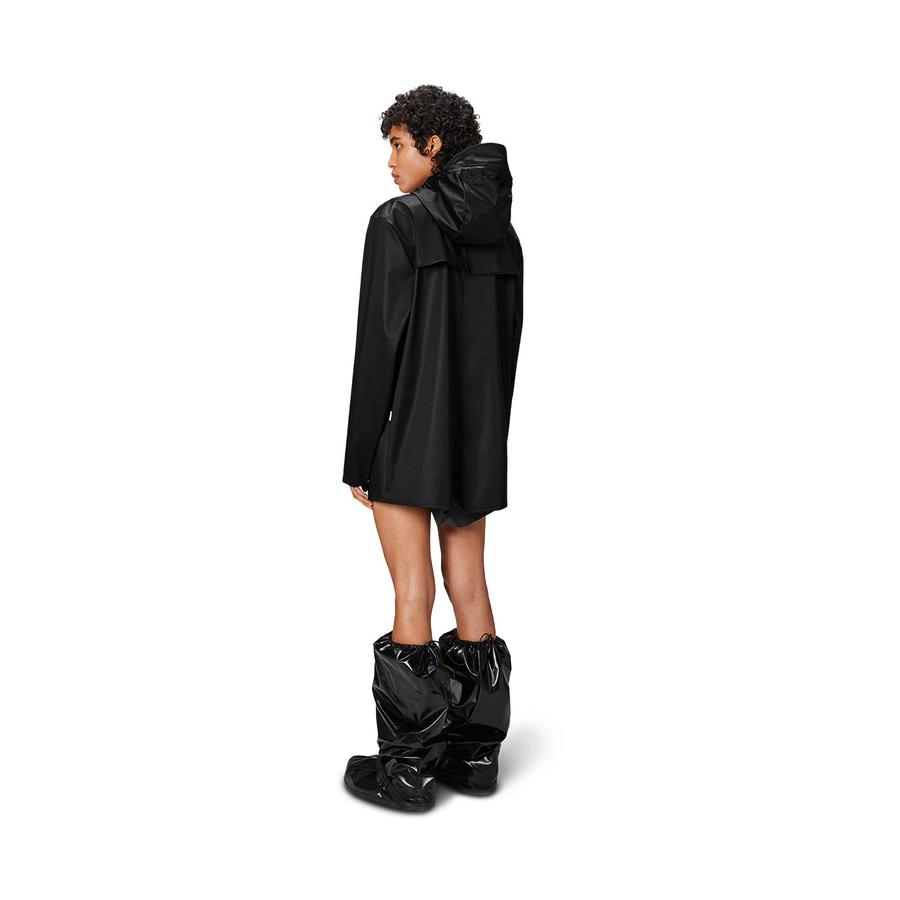 Rains Jacket Black Grain XS