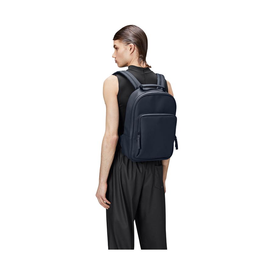 Rains Book Daypack Navy Navy