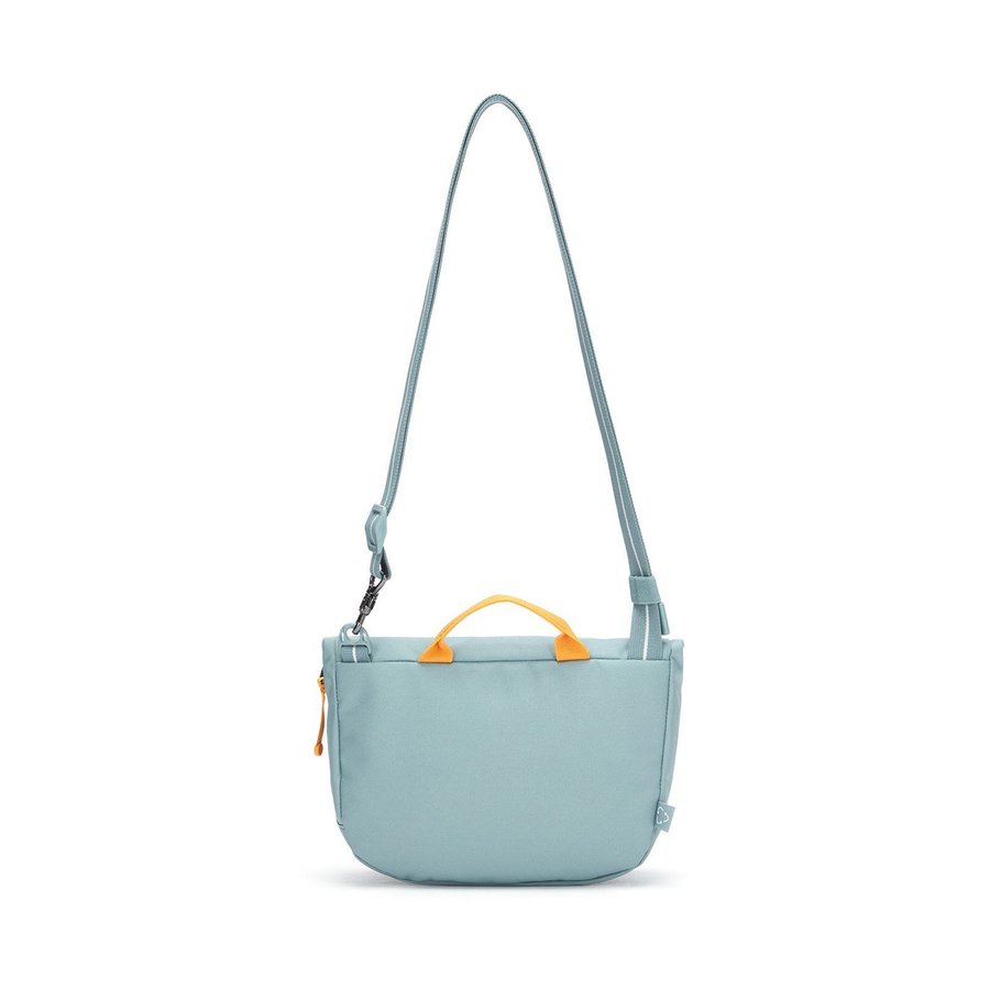 Pacsafe GO Anti-Theft Recycled Saddle Crossbody Bag Fresh Mint Fresh Mint