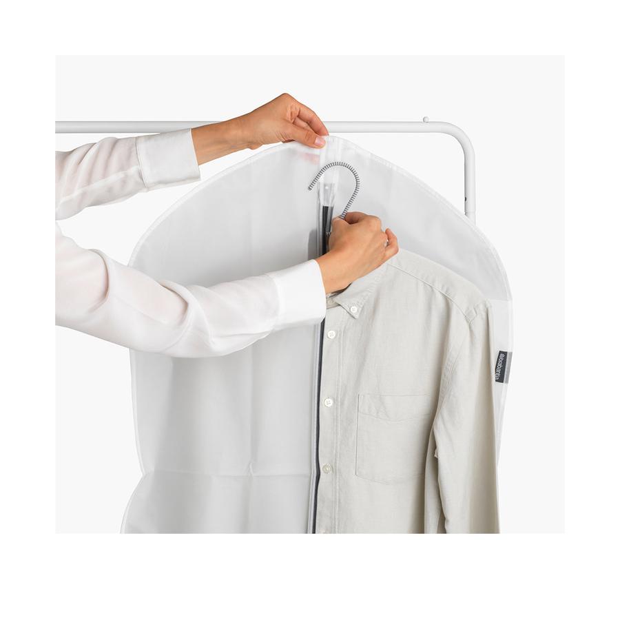 Brabantia Large Protective Clothes Covers - 2 Pack Transparent Transparent