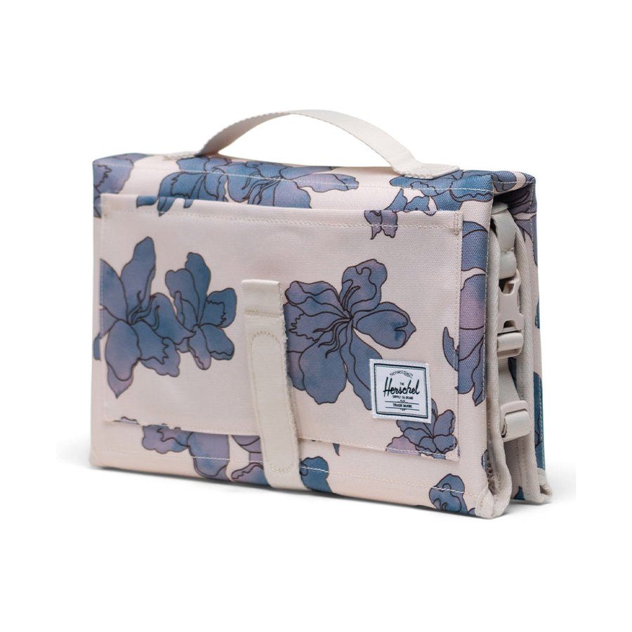Herschel Sprout Change Mat Moonbeam Floral Waves Moonbeam Floral Waves