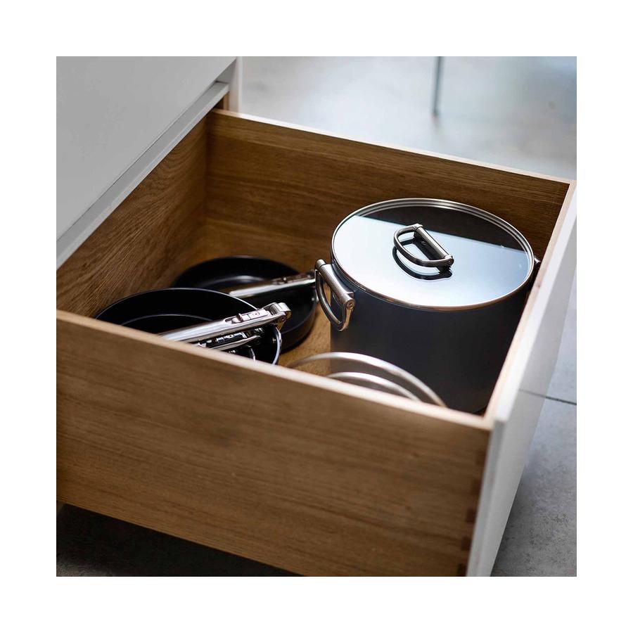 Joseph Joseph Space 25cm (8L) Non-Stick Stock Pot & Lid Midnight Blue Midnight Blue