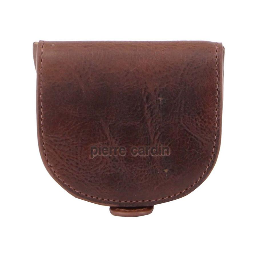 Pierre Cardin Keri Italian Leather Coin Purse Cognac Cognac