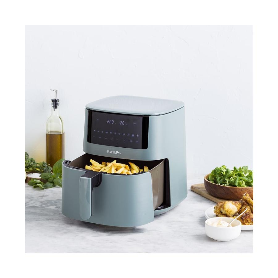 GreenPan Bistro Air Fryer 7.2L Smokey Blue Smokey Blue