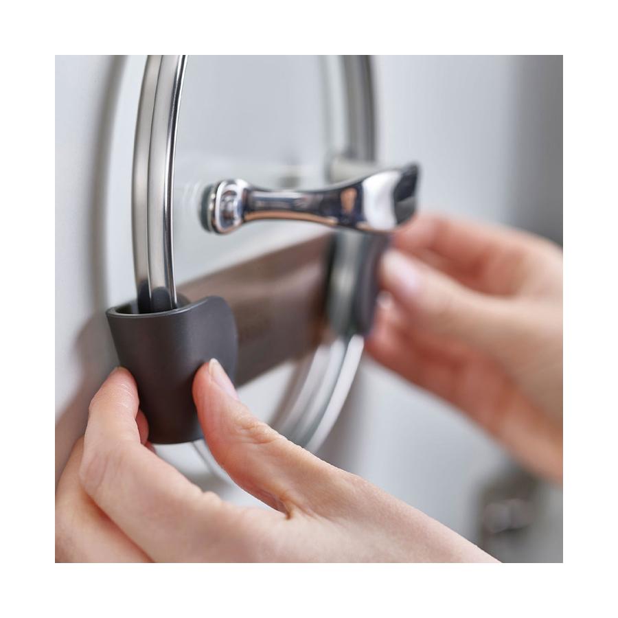 Joseph Joseph 4 Pan Lid Holders Grey Grey