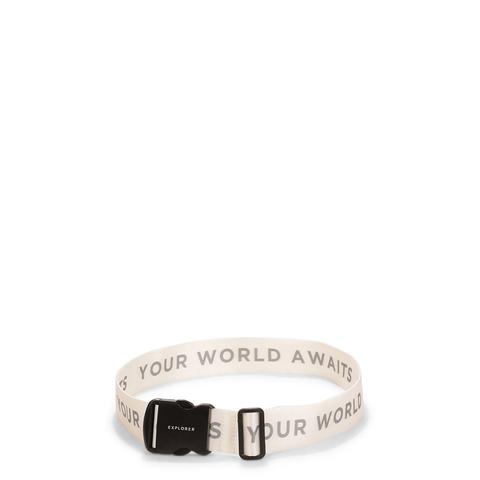 Luggage Strap White