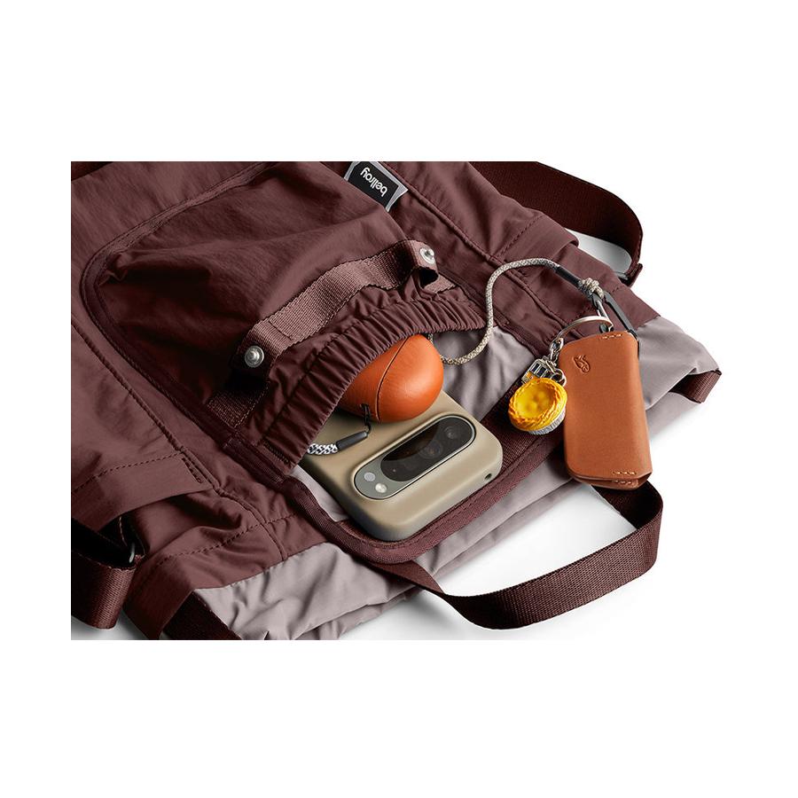 Bellroy Cinch Bucket Bag Burgundy Burgundy