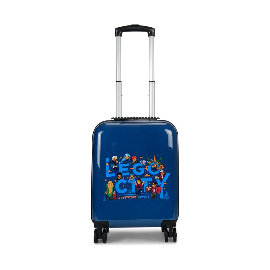 Lego Play Date 46cm Kids Carry-On Hardside Suitcase Navy Navy