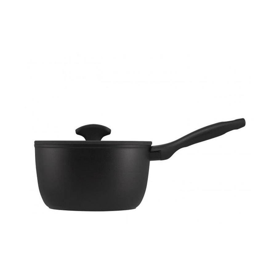 Essteele Per Domani 20cm (2.8L) Covered Saucepan Black Black