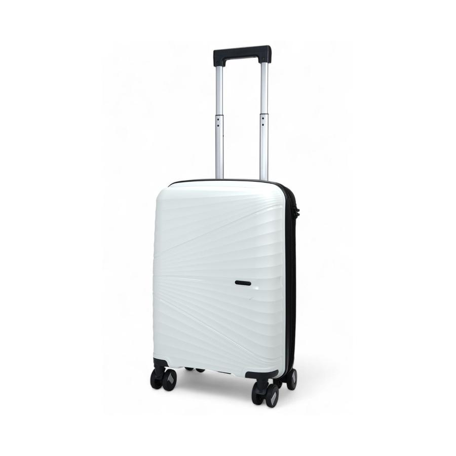 Nomad Aspire 55cm, 65cm and 75cm Hardside Luggage Set White White