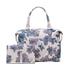 Herschel Strand 24L Duffle Diaper Bag Moonbeam Floral Waves