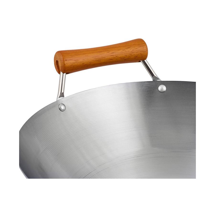 Ken Hom 32cm Carbon Steel Wok Grey Grey