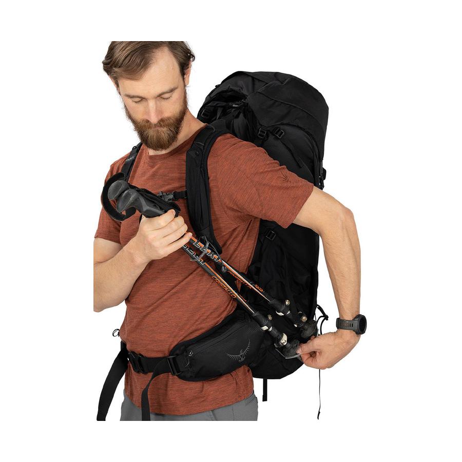 Osprey Talon 44 Large/Extra Large Men's Hiking Backpack Stealth Black Stealth Black