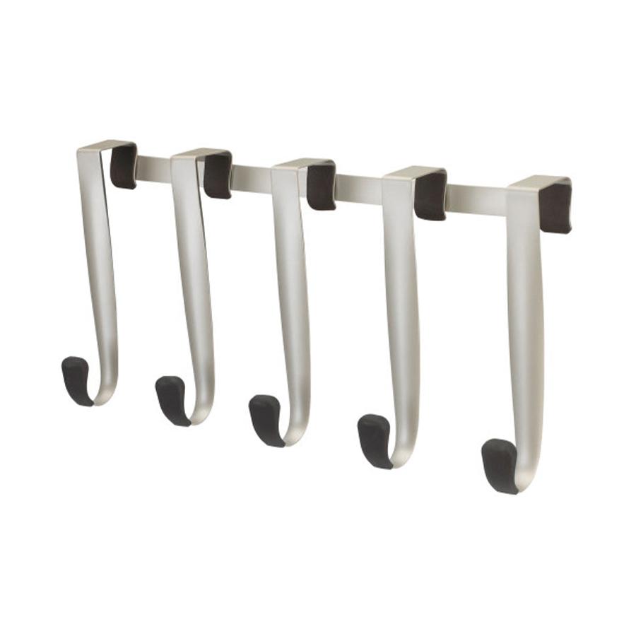 Umbra Schnook 5 Over The Door Hooks Black/Nickel Black/Nickel