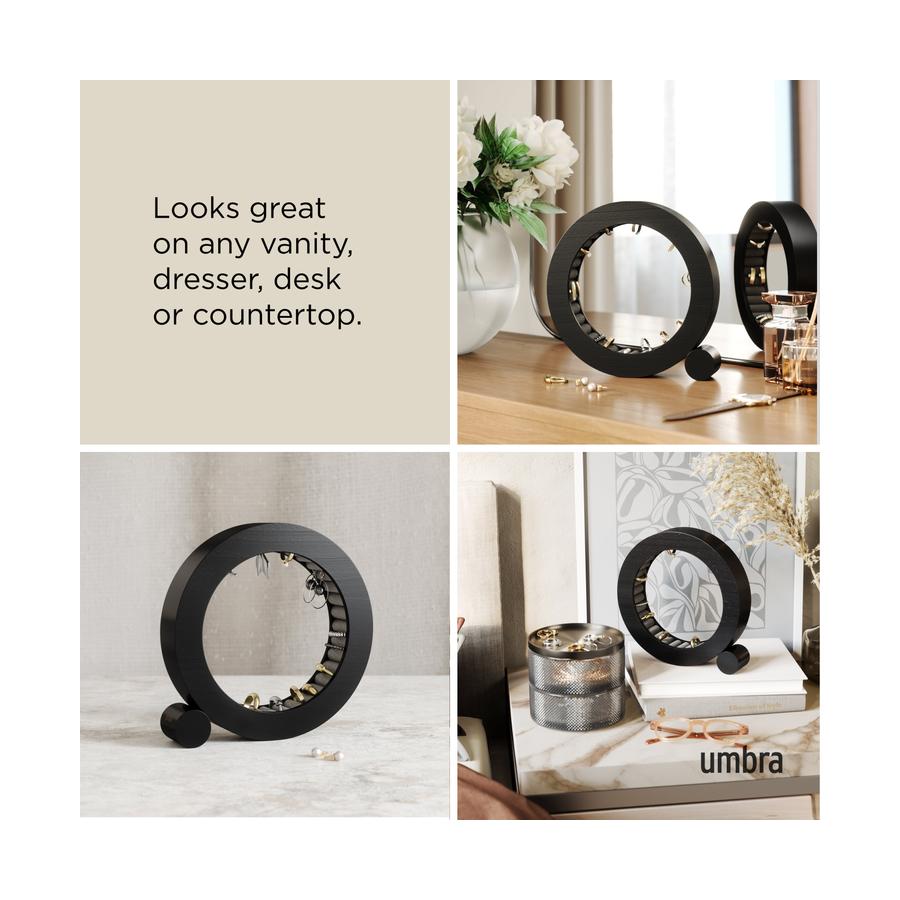 Umbra Ferris Jewellery Organiser Black Black