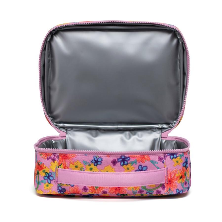 Herschel Pop Quiz Lunchbox Scribble Floral Scribble Floral