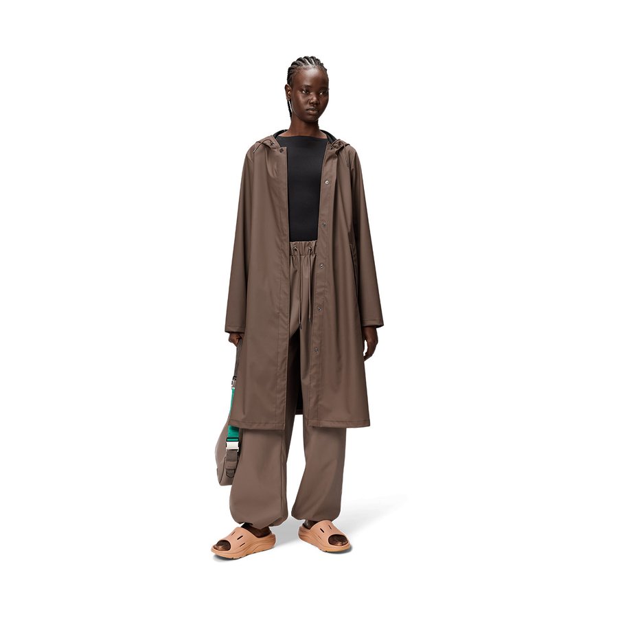 Rains A-Line Longer W Jacket Shade S