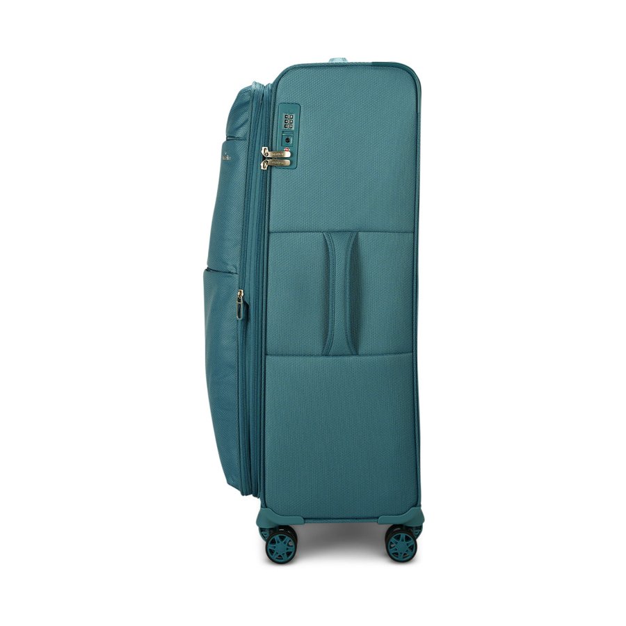 Caselite Ultra 80cm & 80cm Softside Luggage Set Teal Teal