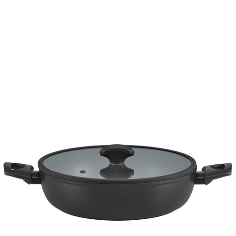 Essteele Per Salute 28cm (4.0L) Covered Sauteuse Pan Black
