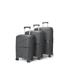 Nomad Aspire 55cm, 65cm and 75cm Hardside Luggage Set Dark Grey